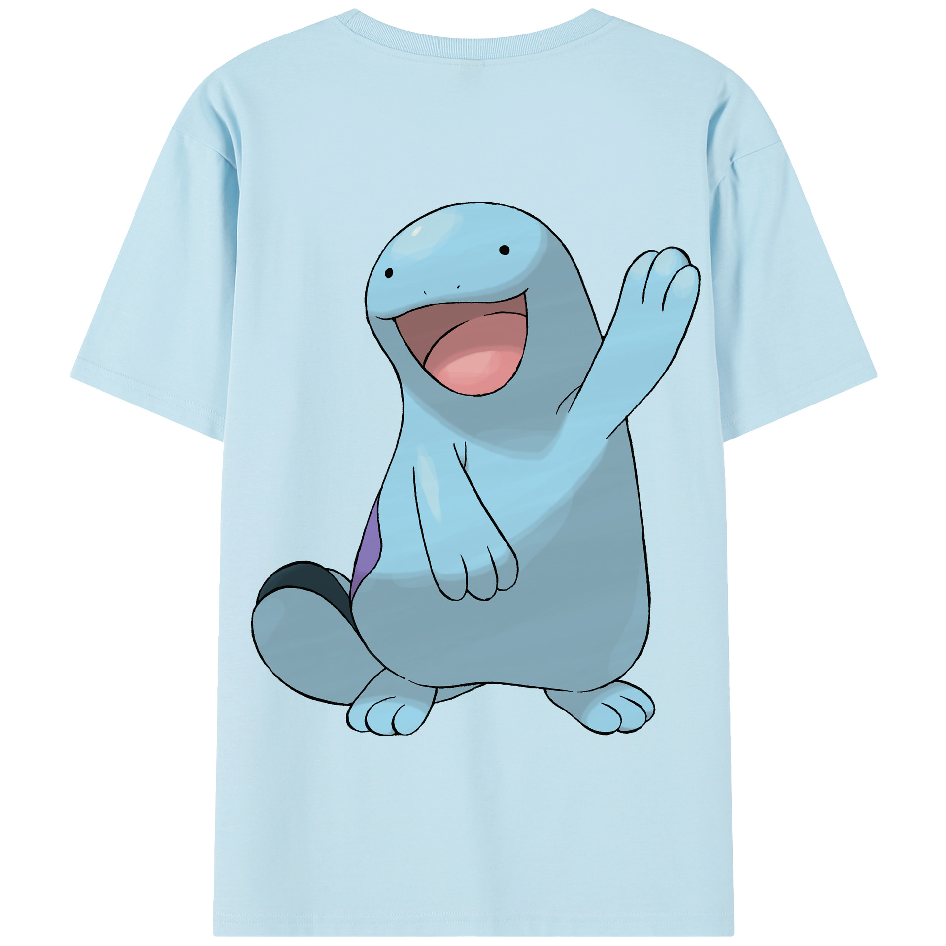 （画像用） ポケットモンスター Pokémon 綿100％半袖Tシャツ（背面プリント）
